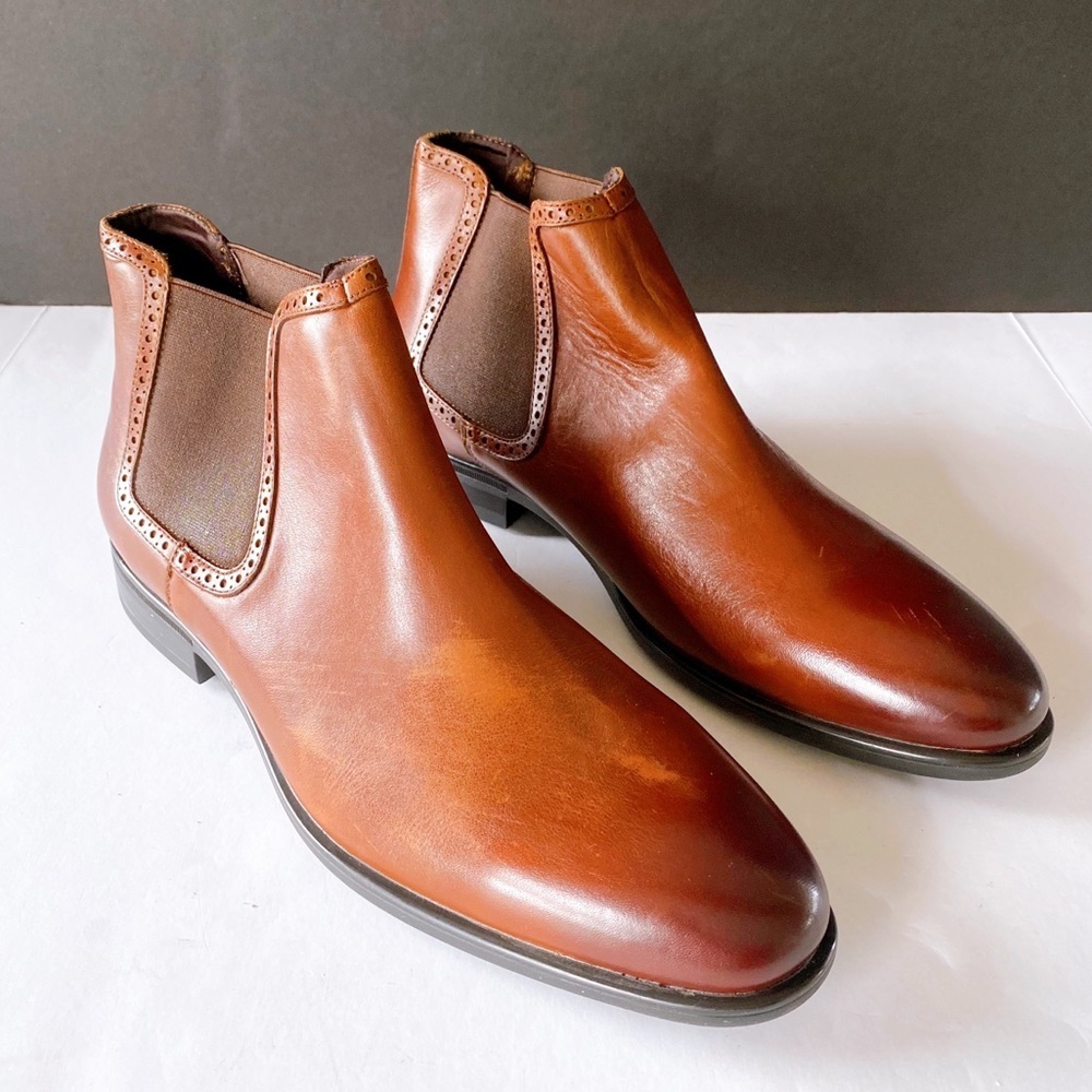 Keneth Cole Reaction Brown Chelsea Boots US8.5